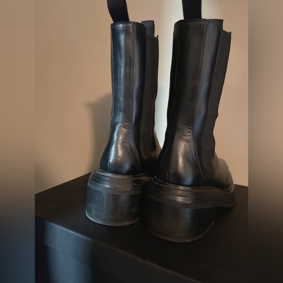 Marsèll Cassetto Boots in Black size IT38/US8 ****ONE SIZE TOO SMALL. - Picture 6 of 12